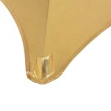 thumbnail of Décoshop26 - Stretch-Tischdecken 2 Stück 70 cm Gold DEC022442