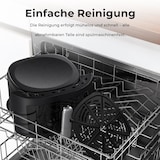 thumbnail of Balter Heißluftfritteuse Airfryer, 5,5 L, Friteuse Heissluftfritteuse XXL mit Sichtfenster, 12 Programme, all-in-1 Air Fryer, inkl. 100 Rezepte, HL-55