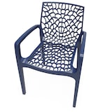 thumbnail of METRO PROFESSIONAL Fauteuil de terrasse Saphir, empilable, plastique, bleu pétrole