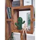 thumbnail of FineBuy Design Bücherregal Massiv Sheesham 180cm Massivholz Raumteiler Regal Neu