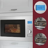 thumbnail of Bomann MWG 3001 H EB Integriert Kombi-Mikrowelle 25 l 900 W Edelstahl