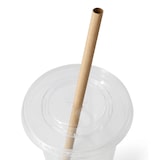 thumbnail of BIOZOYG 150 Stück Jumbo Papiertrinkhalme 23cm,  Ø8mm, braun, Strohhalme, Saugrohre, Trinkröhrchen, dicke XL Getränkerohre für Smoothies und Shakes