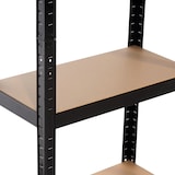 thumbnail of Pack 2 Scaffalature Modulari in Metallo con 4 Ripiani 240kg 60x30x148cm Verde 7house