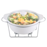 thumbnail of Speisewärmer aus Keramik 2,3 L Chafing Dish Buffet-Set Keramik-Chafer Buffetwärmer Warmhaltebehälter
