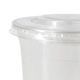 thumbnail of greenbox - PLA-Flachdeckel Ø 95 mm, Halmkreuz, 2000 St.