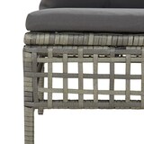 thumbnail of vidaXL 6-tlg. Garten-Lounge-Set mit Kissen Grau Poly Rattan