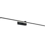 thumbnail of Applique murale LED 16 W 1600 lm, lumière chaude, noir mat, 80 cm, idéale pour tableaux et miroirs.