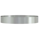 thumbnail of vidaXL Gartenblumentopf Silber 120 x 120 x 20 cm Verzinkter Stahl