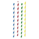 thumbnail of Paille jetable Multicolore 200x6mm par 5000