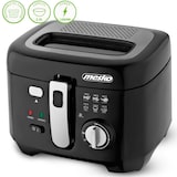 thumbnail of Mesko MS 4908 Freidora Eléctrica Compacta, 2,5 L, Cubeta Desmontable Lavable, Antiadherente, Libre BPA, 1800W, Nero