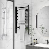 thumbnail of HOMCOM Scaldasalviette Bagno Elettrico 150W con 8 Barre Timer 2-4 Ore