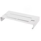 thumbnail of Yamazaki Home Monitorständer Bildschirmerhöher Schreibtischaufsatz Monitorerhöhung Tischablage Metall weiß 03305