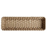 thumbnail of APS GN 2/4 TWIRL-mand - bruin polypropyleen, 53 x 16,2 cm, hoogte 6,5 cm, GN-systeem, met roestvrijstalen draad