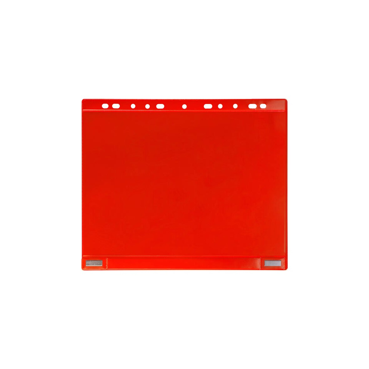 DJOIS by Tarifold,confezione 5 buste portavvisi con perforazione e magneti,rosso
