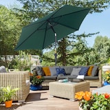 thumbnail of Outsunny Guarda-Sol Reclinável com Manivela e 6 Hastes Ø270x235cm Verde