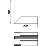 thumbnail of OBO Bettermann Inneneck GA-AI90170RW 6279540