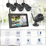 thumbnail of SecuFirst CWL401S4 Met 7 inch monitor en 4x Draadloze Beveiligingscamera - Zwart