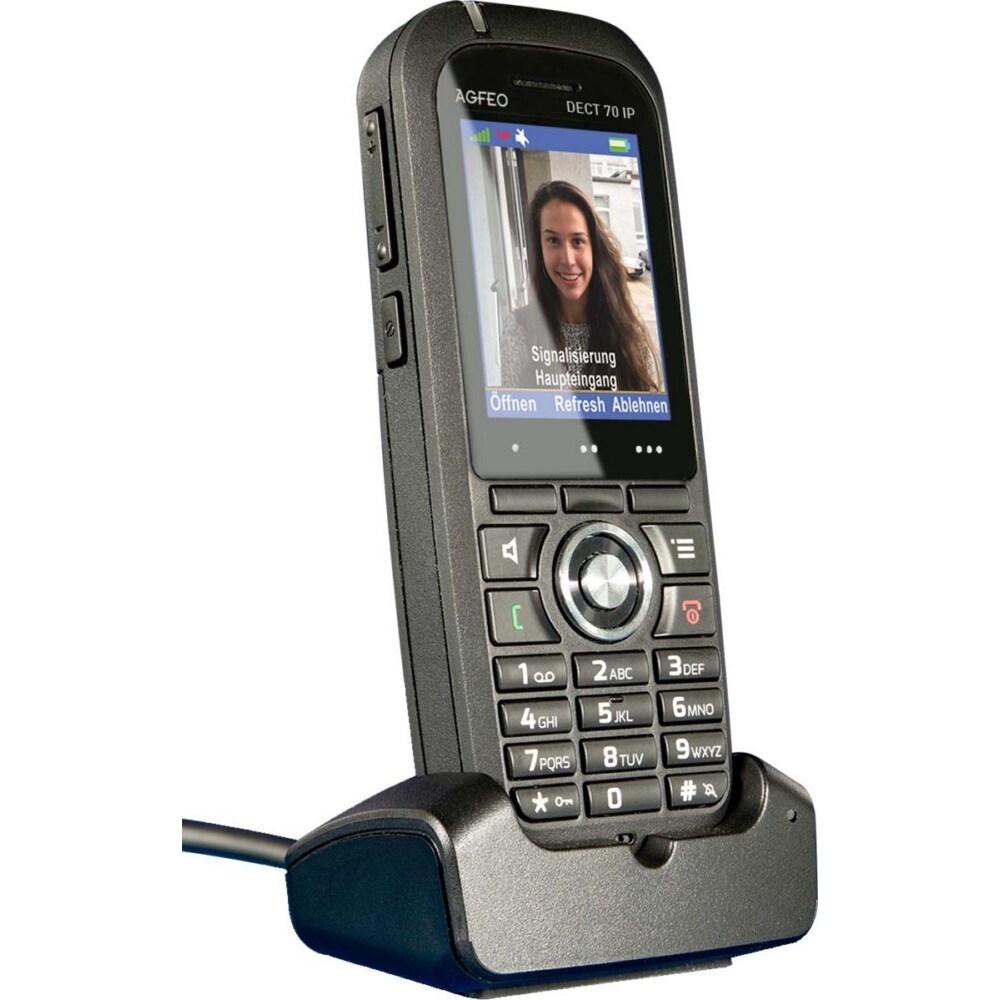 Agfeo DECT-IP-Telefon DECT 70 IP sw AGFEO 6101576