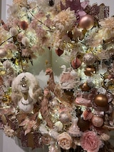 thumbnail of Weihnachtsbaumkugeln Glas Ø 8 cm 16 Stück puderrosa emaille/matt mix