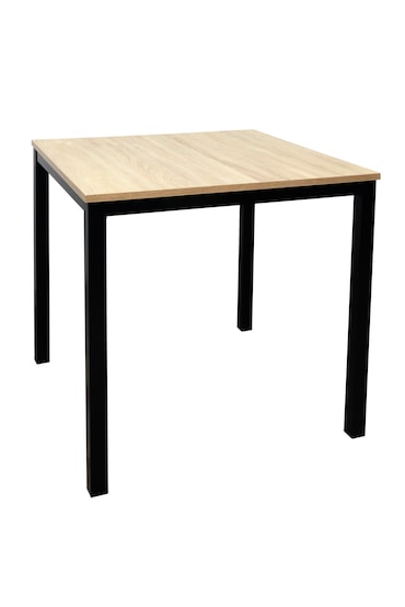 Mesa Baixa Troya Carvalho Claro 70X70 cm