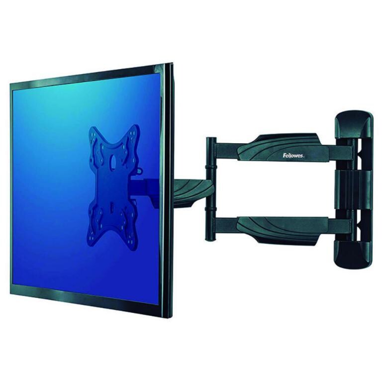 Fellowes 8043601 Flachbildschirm-Tischhalterung 139,7 cm (55") Schwarz Tisch/Bank