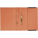 thumbnail of Kanzleihefter A gefalzt Rechtsheftung (kaufmännische Heftung) orange