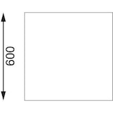 thumbnail of Vogue Arbeitstisch 900x1500x600mm mit Grundboden aus Edelstahl