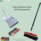 thumbnail of Echt-Rosshaar Besen Set Kehrset Rosshaarbesen Kehrschaufelset Handfeger und Kehrblech Schüppe Schippe Garnitur