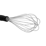 thumbnail of METRO PROFESSIONAL Fouet, acier inoxydable 18/8, 26.5 cm, 8 fils, manche plastique, argent/noir