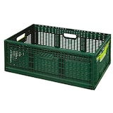 thumbnail of 10 x Stabile Klappbox aus Kunststoff 60x40x21,9 cm Gemüsekiste Faltbox