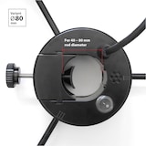 thumbnail of VASNER Umbrella X30 Schirm Heizstrahler Schwarz 3000 Watt für Sonnenschirm mit Stangen-Durchmesser 40 – 80 mm