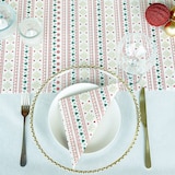 thumbnail of 25 Papierservietten 40x40cm Stoffähnliche Weihnachtsservietten Tischservietten