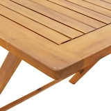 thumbnail of vidaXL 5-tlg. Garten-Essgruppe Schwarz Poly Rattan und Massivholz
