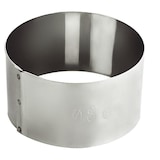 thumbnail of Cercle à mousse inox rond 8 cm H.4.5 cm x 12