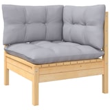 thumbnail of vidaXL 11-tlg. Garten-Lounge-Set mit Grauen Kissen Kiefernholz