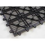 thumbnail of Pavimento em WPC Rhone, com aspeto de madeira para varanda/terraço, 11x cada 30x30cm = 1m2 ~ Premium, cinzento