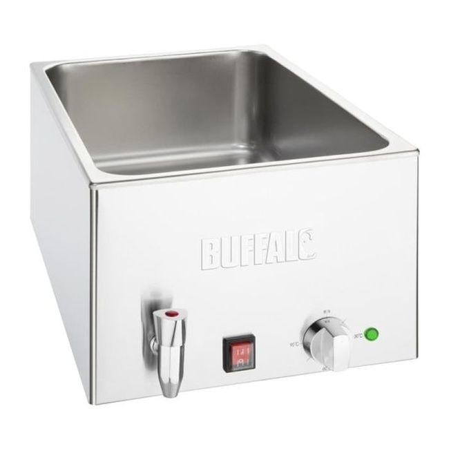 Buffalo Bain-Marie Mit Wasserhahn Ohne Behälter Gn 1 Zu 1