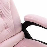 thumbnail of vidaXL Massage-Bürostuhl Rosa Samt