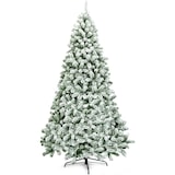 thumbnail of Albero di Natale artificiale Cosway da 225 cm, albero di Natale con supporto in metallo, 1346 punte dell'albero in PVC