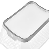 thumbnail of Keeeper - Mini-Rutschfester Korb 16x12x7 cm DIN A7 Weiß/Nordgrau - Kollektion Jonas