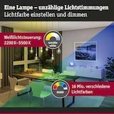 thumbnail of Paulmann Filament 230 V Smart Home Zigbee 3.0 Ampoule LED E27  3x470lm 3x6,3W RGBW+ gradable Doré 29163