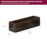 thumbnail of Gobel - Pastetenform, lang, glatt - antihaftbeschichtet - Springform - Hebeboden - 350x80x80 mm - 219720