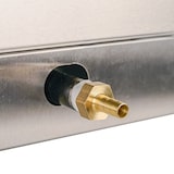 thumbnail of Romux® Freidora Industrial a Gas Natural de 14+14 Litros Doble Sobremesa | Freidora Profesional de Acero Inoxidable con Grifo de 15000 W