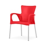 thumbnail of Silla apilable Roma Rojo
