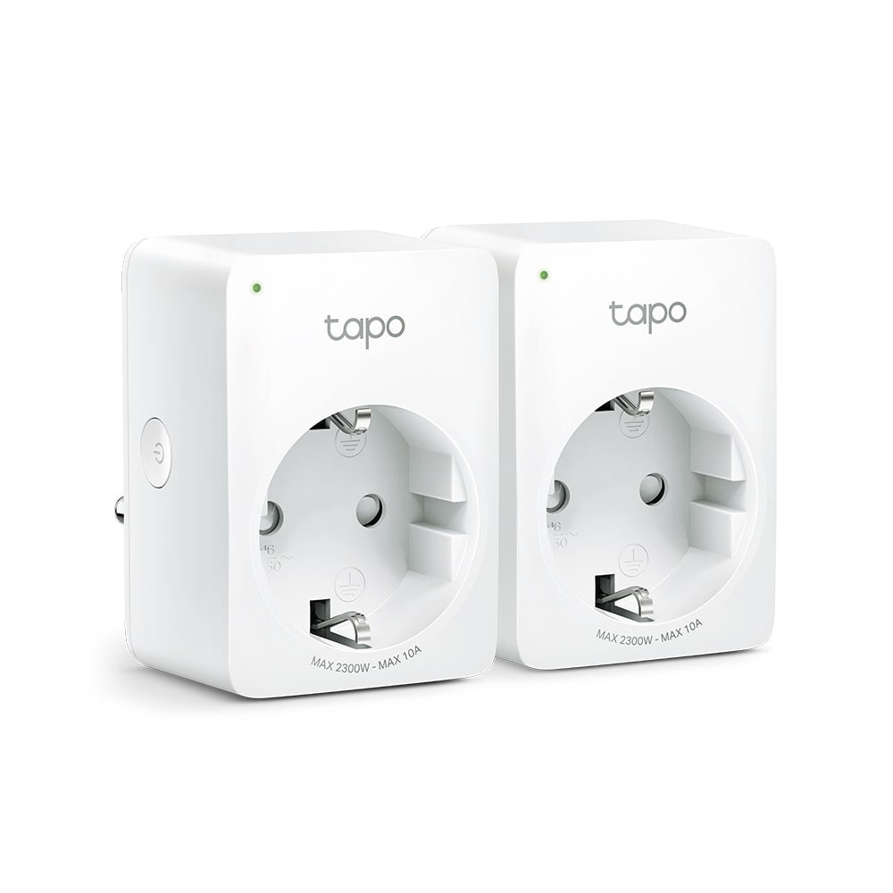 TP-Link Tapo P100(2-pack)(EU) TP-Link Funksteckdose Tapo P100 Mini Smart Wi-Fi Socket 2er
