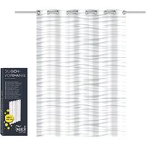 thumbnail of Eisl Textil Duschvorhang 180x200 White Wave, waschbarer Antischimmel Vorhang mit Motiv