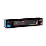 thumbnail of GRAVITY RGB Stereo Soundbar, black