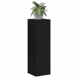 thumbnail of vidaXL Plantenstandaard 2 pcs Zwart eiken 25 x 25 x 80 cm Bewerkt hout
