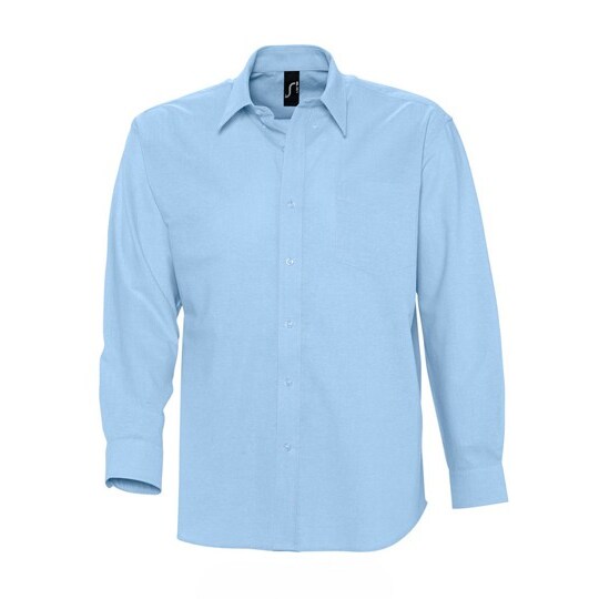 Men´s Oxford-Shirt Boston Long Sleeve | SOLO INVEST FRANCE SAS | Sky Blue | XXL