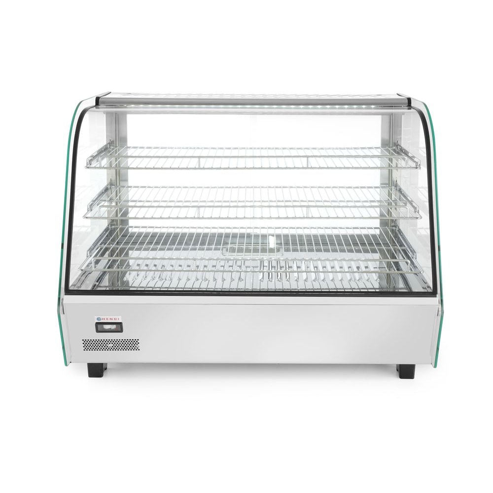 HENDI Opzet warmhoudvitrine, 160 Liter, 230V/1500W, 885x570x(H)680mm